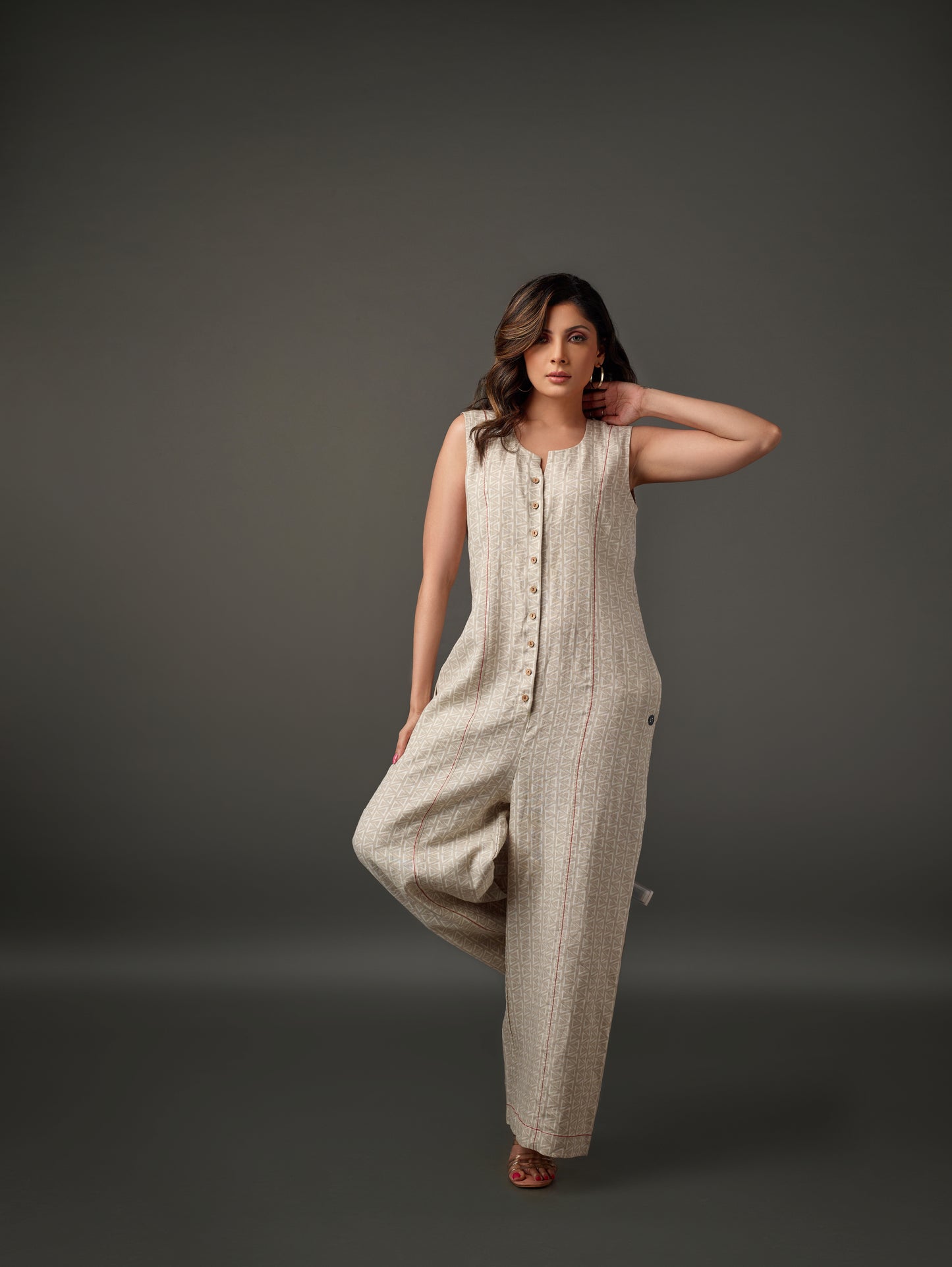 Linen jumpsuit