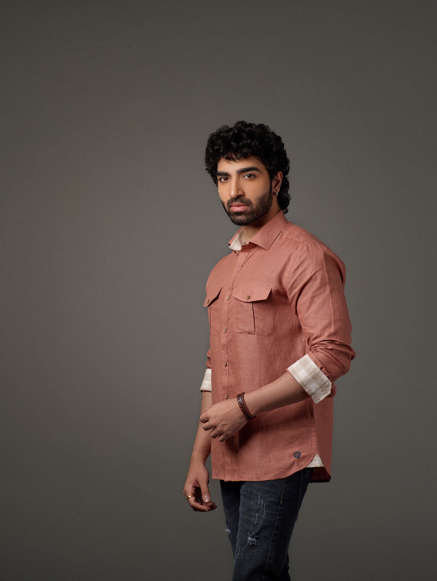 Linen shirt for men