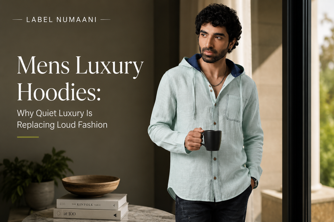 Men’s Luxury Hoodies: Why Quiet Luxury Is Replacing Loud Fashion