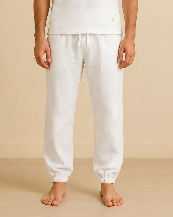 Drawstring Cotton Yoga Pants(Jogger) for Men