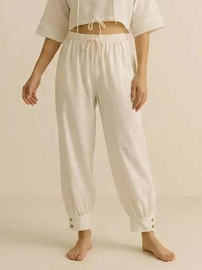 Drawstring Yoga Pants for Women