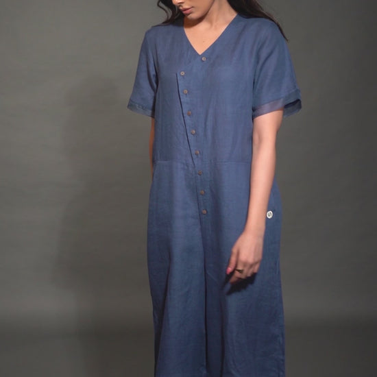 Women linen jumpsuit wear