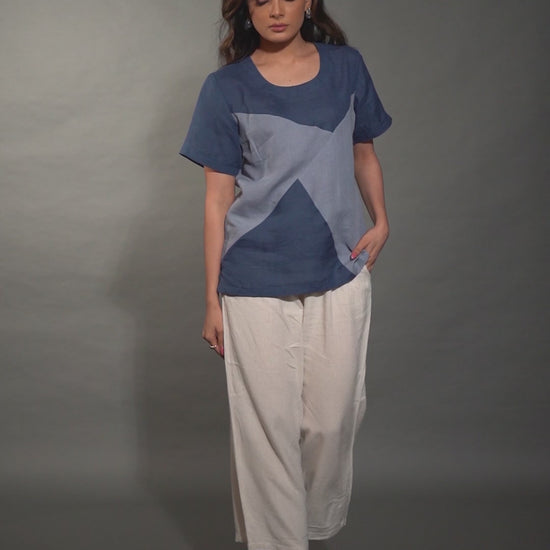 women linen top